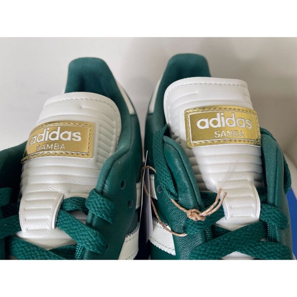 Adidas Samba Golf Shoes Spikeless Collegiate Green Gum Mens JP8652 - Picture 4 of 12